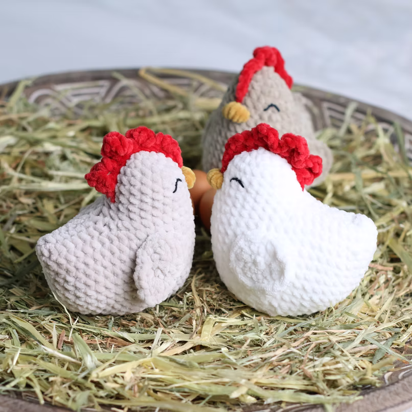 Chickens crochet