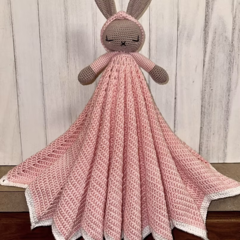 crochet bunny with dress