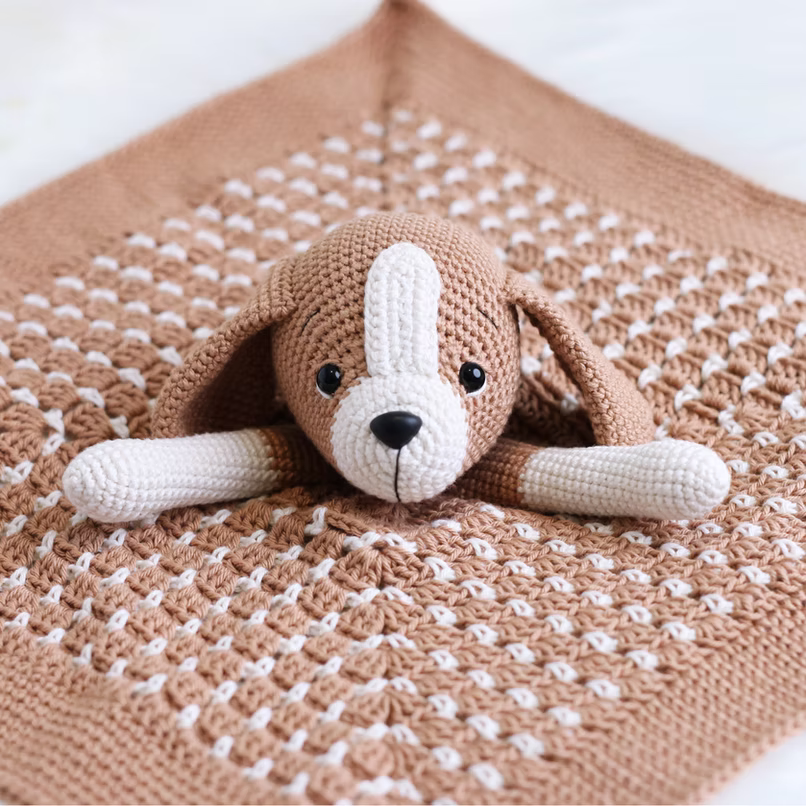 crochet dog blanket