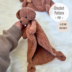 Marley The Labrador Retriever Lovey Crochet Pattern (PDF Download)